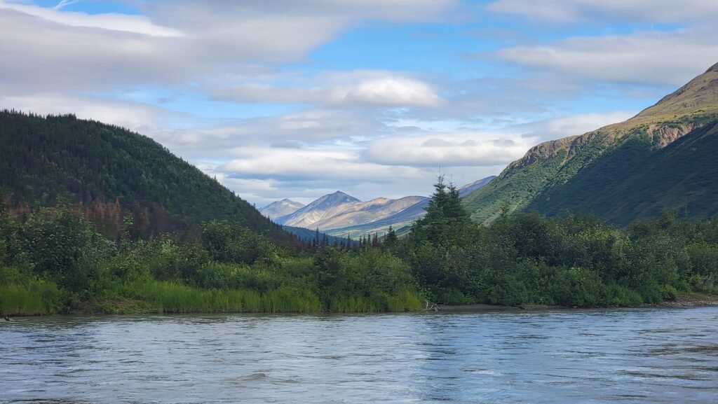Nenana River & Mountains for Contact Us Page